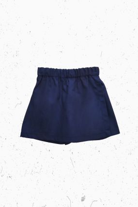 Saia Calção Mod. Margarida Azul Marinho